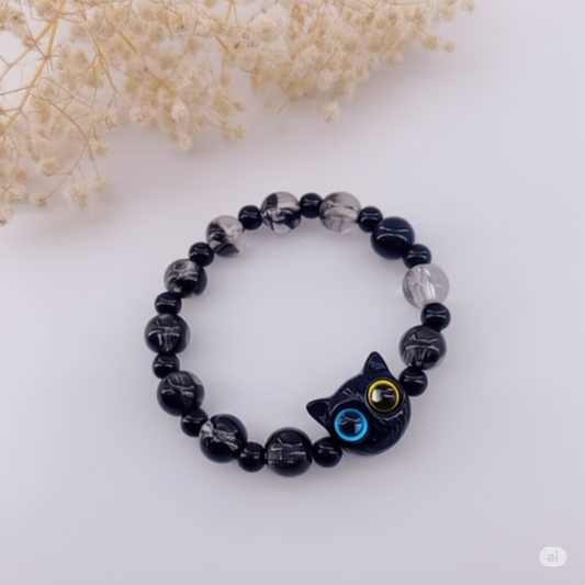 Cute cat  bracelet