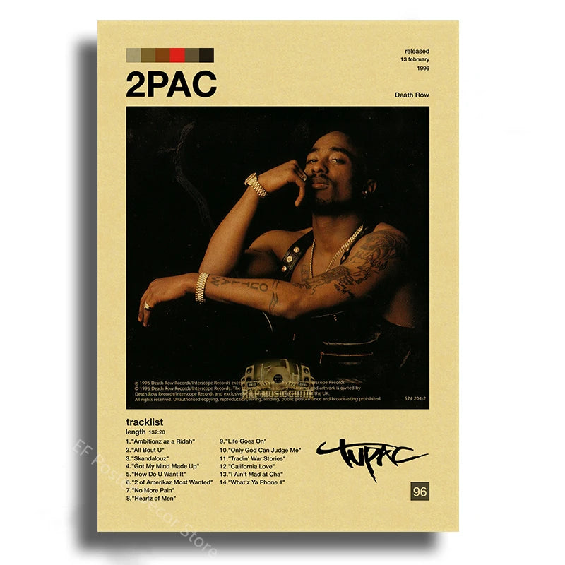 Poster Music Album Aesthetics Art Prints