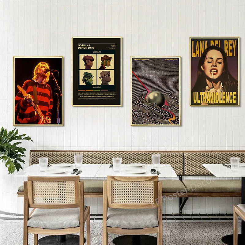 Poster Music Album Aesthetics Art Prints