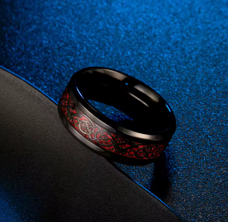Viking Dragon Ring